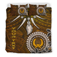 Pohnpei Custom Personalised Bedding Set - Polynesian Boar Tusk - Polynesian Pride