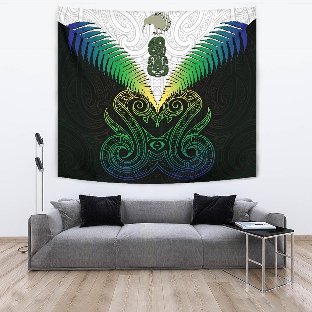 Maori Manaia New Zealand Tapestry Rasta - Polynesian Pride