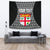 Fiji Custom Personalised Tapestry - Tapa Pattern Sport Style One Style Black - Polynesian Pride