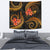 Marshall Islands Tapestry Coat of Arm - Gold Plumeria TAPESTRY Medium 80" x 68" GOLD - Polynesian Pride