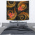 Federated States of Micronesia Tapestry - Gold Plumeria TAPESTRY Medium 80" x 68" GOLD - Polynesian Pride