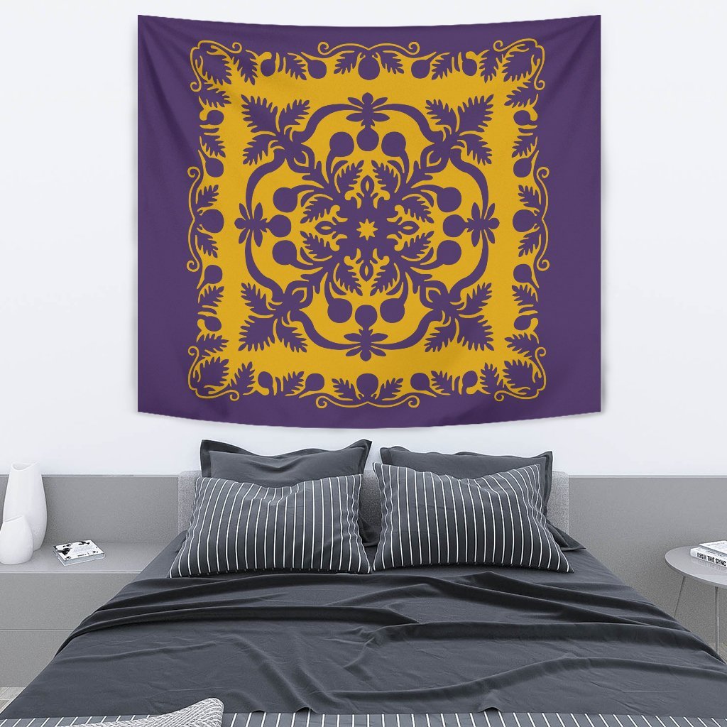 Hawaii Tapestry Royal - Purple Wall Tapestry 130cm*150cm Purple - Polynesian Pride