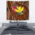 Hawaii Kanaka Maoli Tapestry - Polynesian Hook And Hibiscus - Polynesian Pride