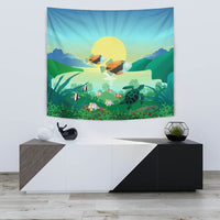 Hawaiian Fish Tapestry - Polynesian Pride