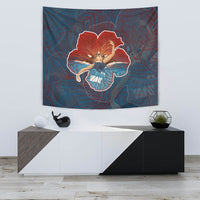 Hula Dance Hibiscus Tapestry - Polynesian Pride