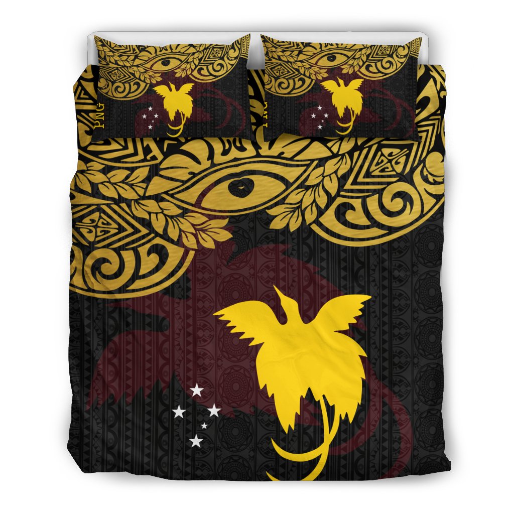 Papua New Guinea Duvet Cover Set - Erudite Eye - Polynesian Pride