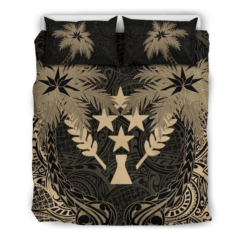 Kosrae Duvet Cover Set - Kosrae Flag Coconut (Duvet Cover) - Polynesian Pride