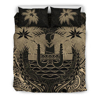Tahiti Duvet Cover Set - Tahiti Flag Coconut (Duvet Cover) - Polynesian Pride
