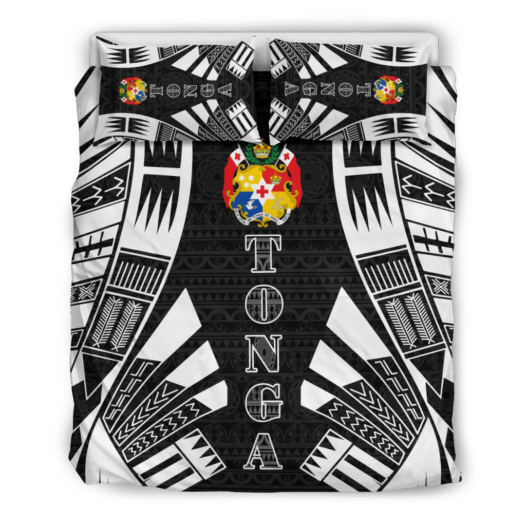 Tonga Duvet Cover Set - Polynesian Tattoo - Polynesian Pride