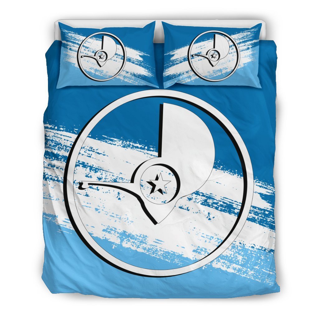 Yap Duvet Cover Set - Yap Flag Premium - Polynesian Pride