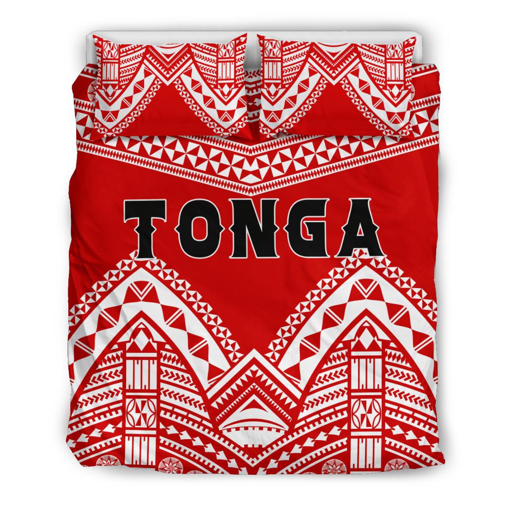 Polynesian Bedding Set - Tonga Tribal Pattern Duvet Cover Set - Polynesian Pride