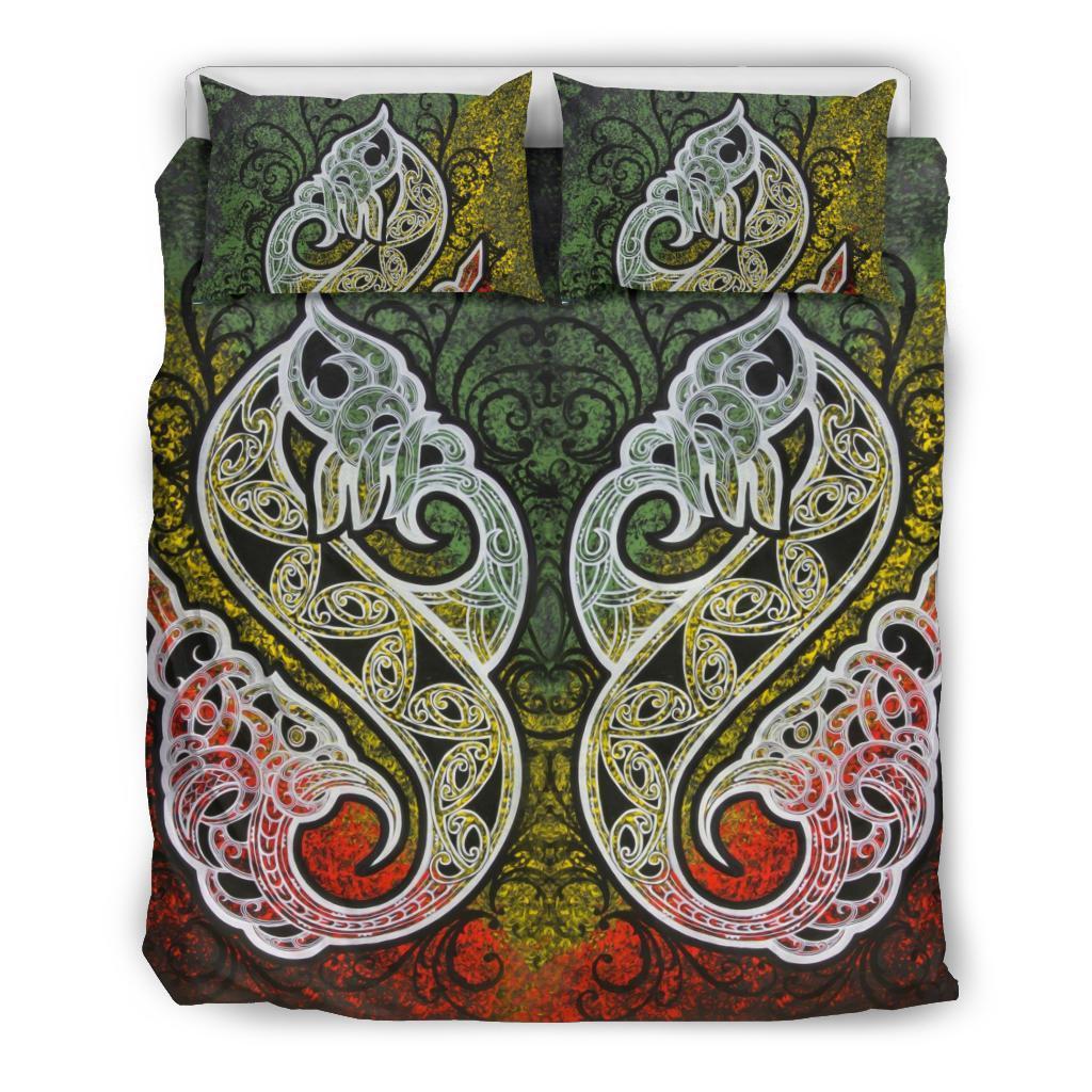 Maori Manaia Bedding Set Painting - Polynesian Pride