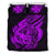 Polynesian Bedding Set - Wallis And Futuna Duvet Cover Set Father And Son Purple - Polynesian Pride
