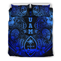 Polynesian Bedding Set - Guam Duvet Cover Sets - Blue Turtle Homeland - Polynesian Pride