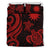 Nauru Bedding Set - Red Tentacle Turtle - Polynesian Pride