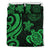 Palau Bedding Set - Green Tentacle Turtle - Polynesian Pride