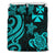 Wallis and Futuna Bedding Set - Turquoise Tentacle Turtle - Polynesian Pride