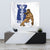 Guam Tapestry - Chamorro With Puntan Blue Color Wall Tapestry - Guam Small 60" x 51" Blue - Polynesian Pride