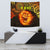 Sun In Leo Zodiac Tapestry Polynesian Tattoo Unique Vibes Wall Tapestry Small 60" x 51" - Polynesian Pride