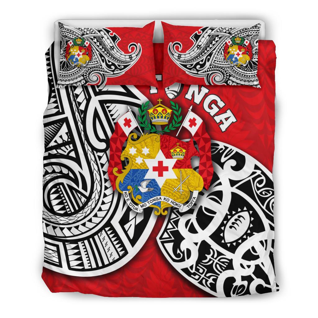 Tonga Rugby Bedding Set Polynesian Style - Polynesian Pride