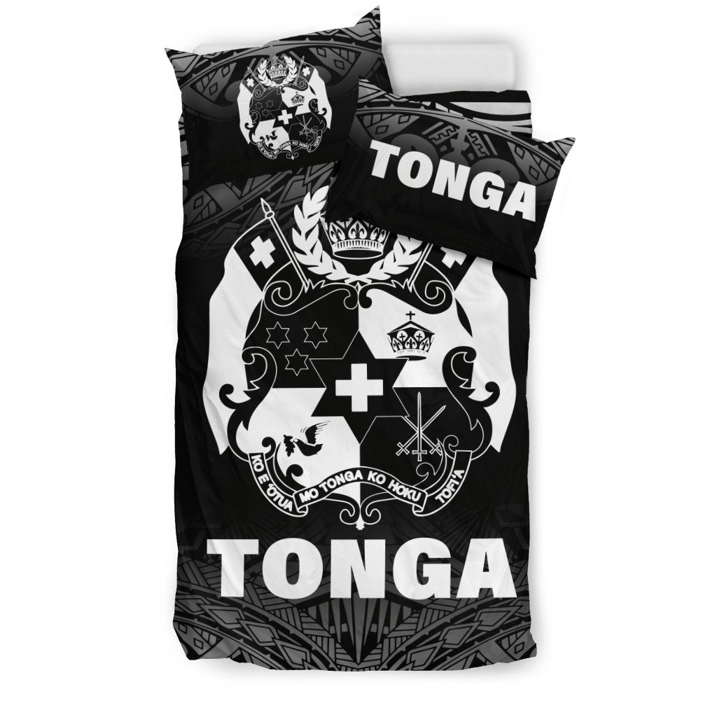 Tonga Duvet Cover Set - Black Fog Style - Polynesian Pride