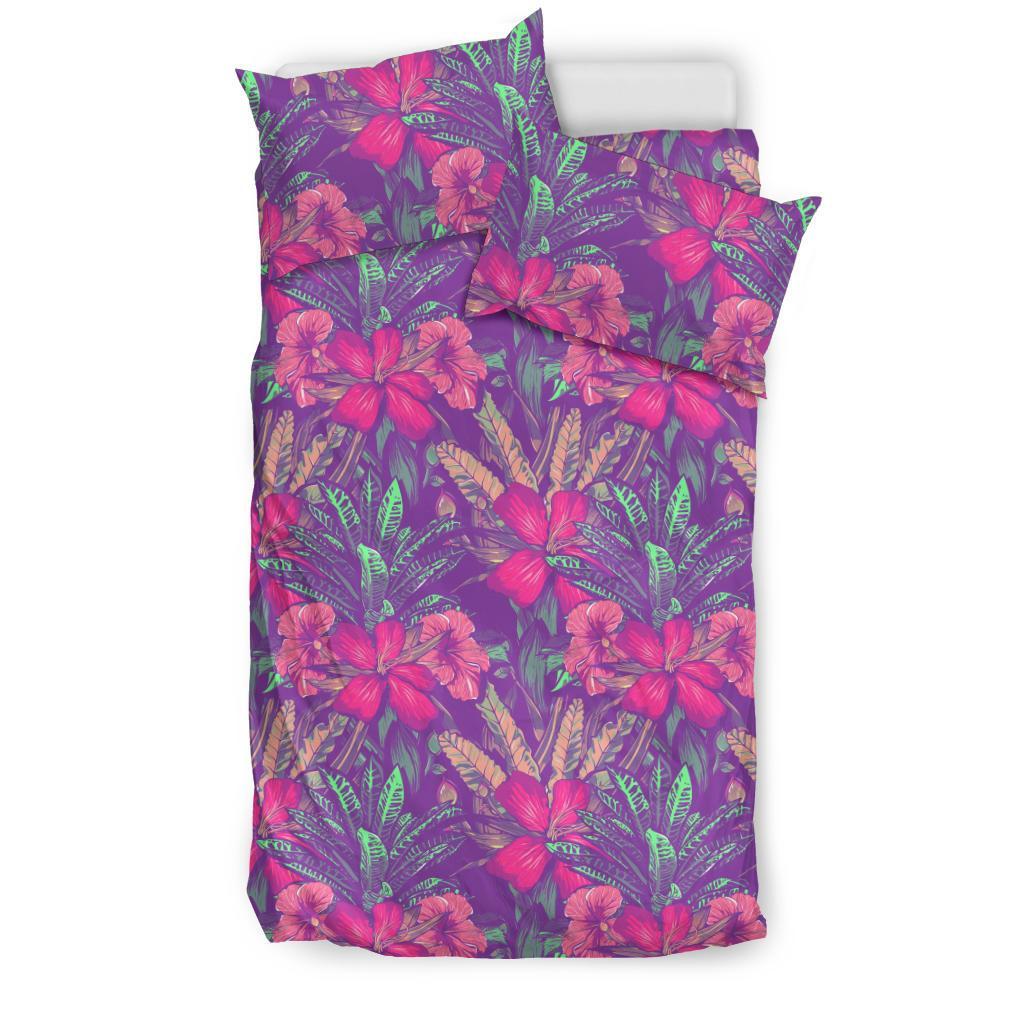 Hawaiian Tropical Hibiscus Polynesian Bedding Set - Polynesian Pride
