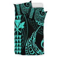 Kanaka Map Bedding Set Turquoise - Polynesian Pride