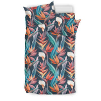 Hawaiian Seamless Tropical Flower Summer Polynesian Bedding Set - Polynesian Pride