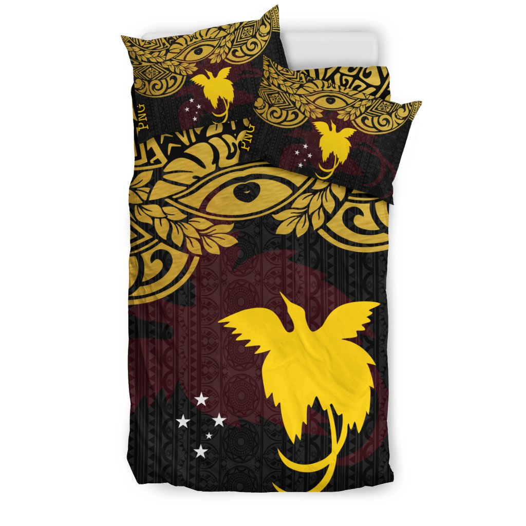 Papua New Guinea Duvet Cover Set - Erudite Eye - Polynesian Pride