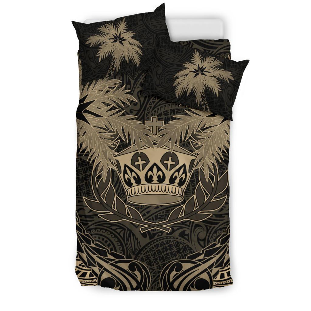 Tonga Duvet Cover Set - Crown Coconut (Duvet Cover) - Polynesian Pride