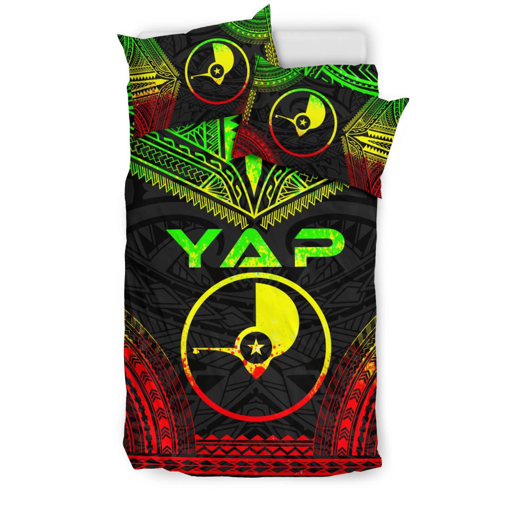 Yap Polynesian Chief Duvet Cover Set - Reggae Version - Polynesian Pride