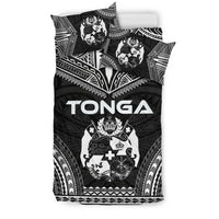 Tonga Polynesian Chief Duvet Cover Set - Black Version - Polynesian Pride