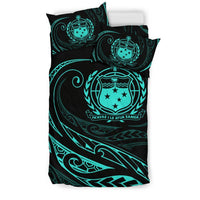 Samoa Bedding Set - Turquoise - Frida Style - Polynesian Pride
