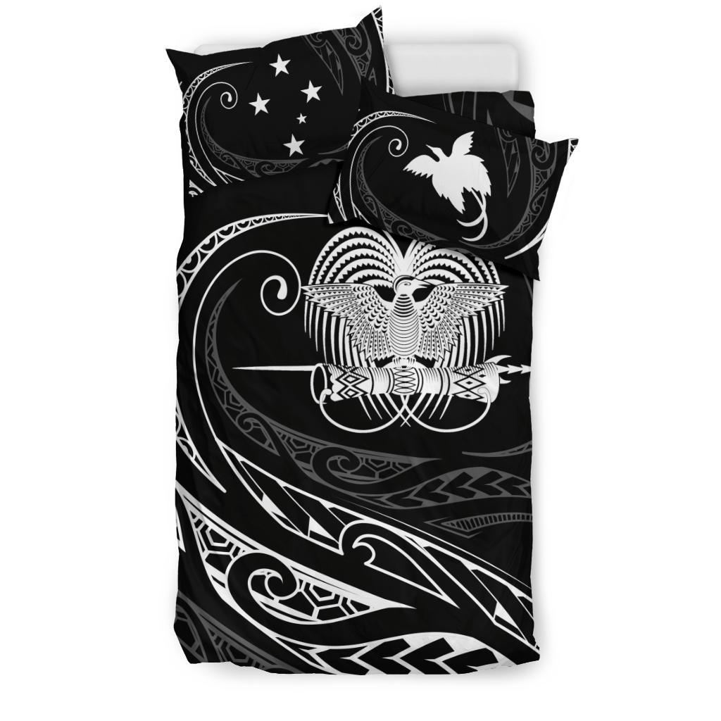 Papua New Guinea Bedding Set - Blue - Frida Style - Polynesian Pride