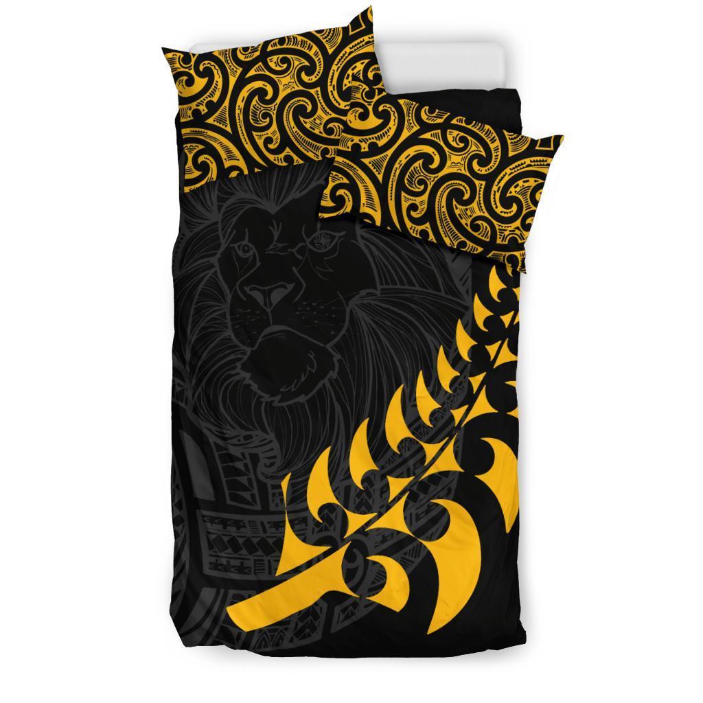New Zealand Maori Lion Rugby Bedding Set - Polynesian Pride