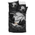 New Zealand Huia Bird, Maori Bedding Set - Polynesian Pride