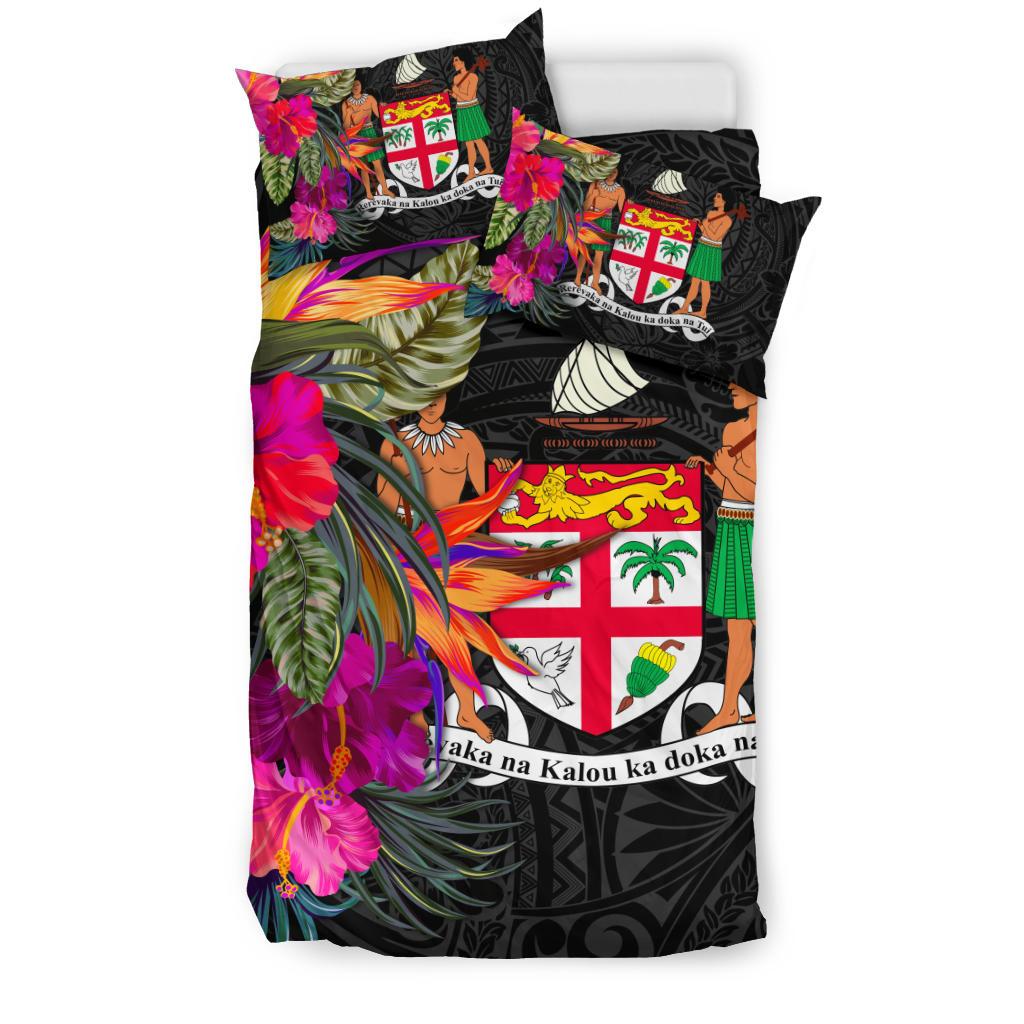 Fiji Bedding Set - Polynesian Hibiscus Pattern - Polynesian Pride