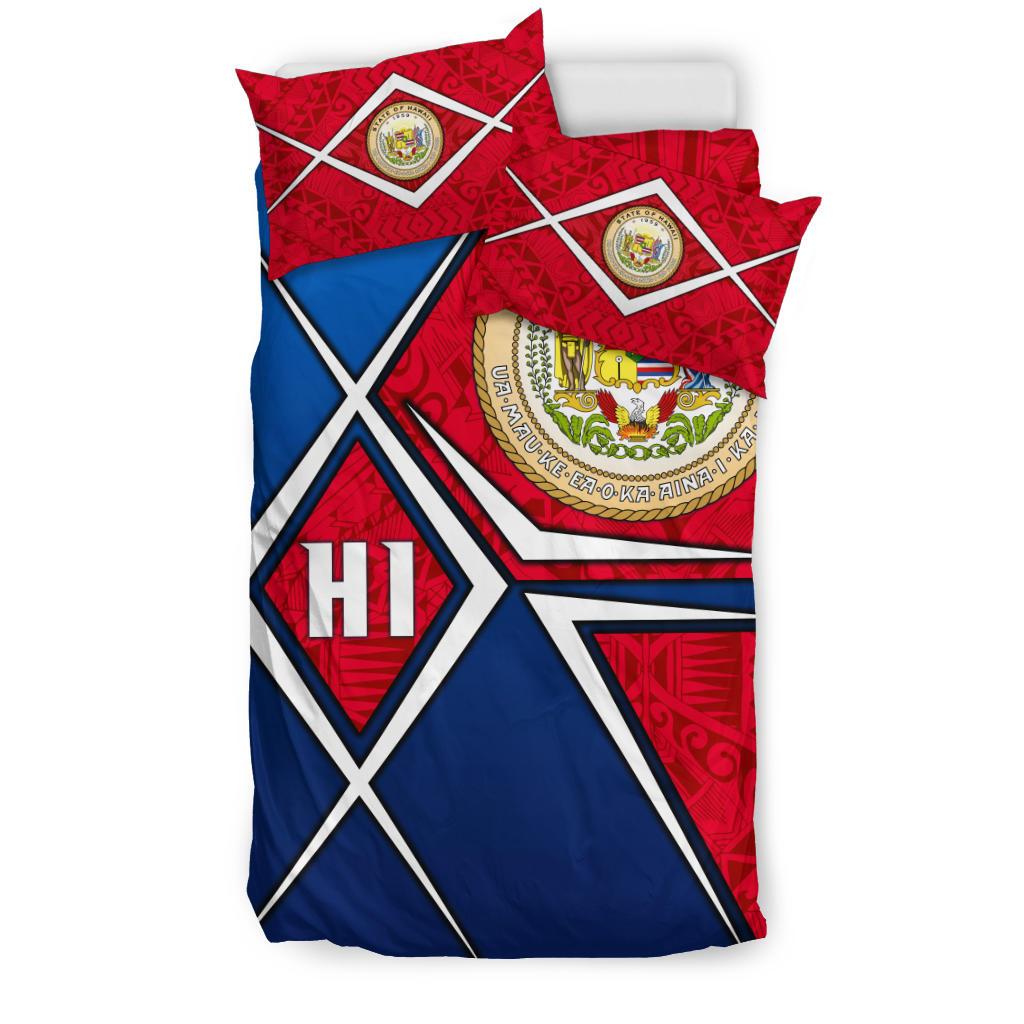 Polynesian Hawaii Bedding Set - Hawaii Seal - Polynesian Pride