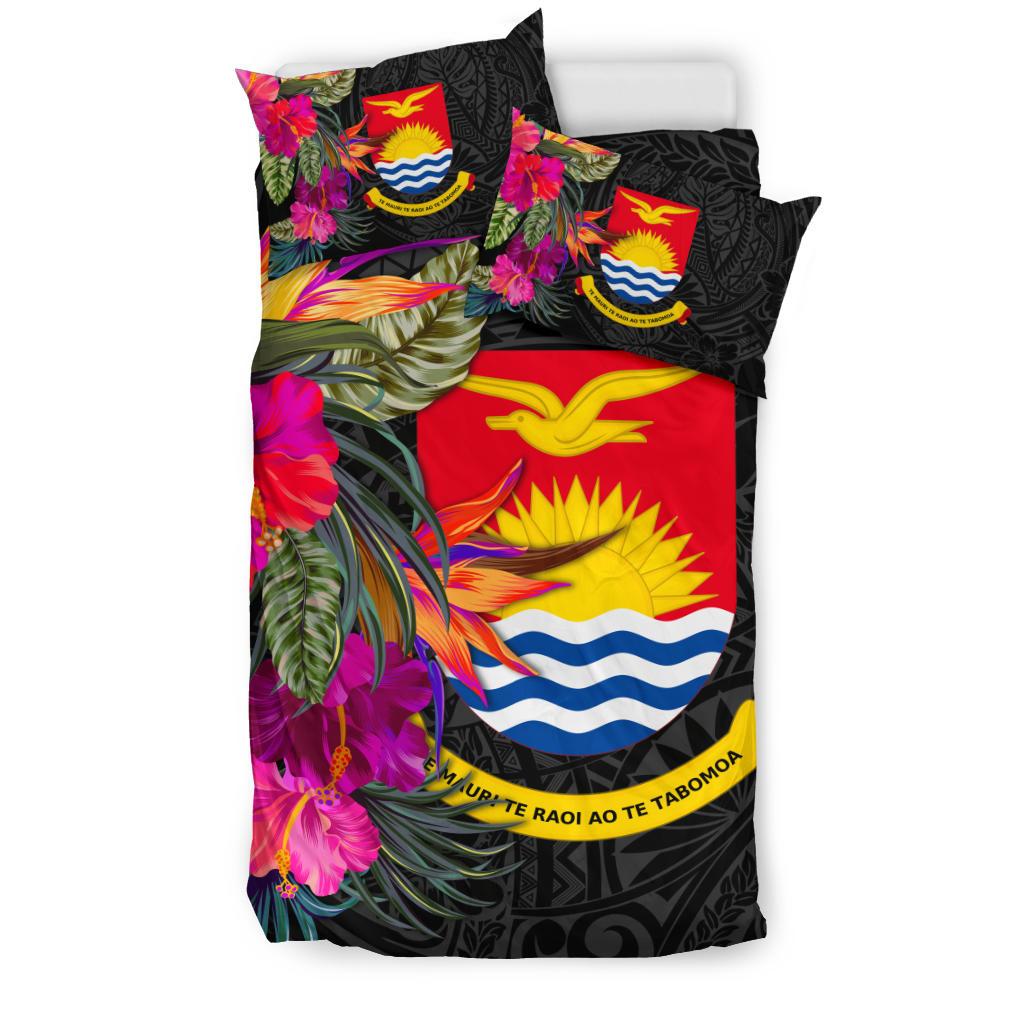 Kiribati Bedding Set - Polynesian Hibiscus Pattern - Polynesian Pride