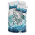 Maori Manaia The Blue Sea Bedding Set, White - Polynesian Pride