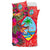 Guam Bedding Set - Hibiscus Polynesian Pattern Red Version - Polynesian Pride