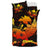 Papua New Guinea Polynesian Bedding Set - Swordfish With Hibiscus - Polynesian Pride