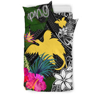 Papua New Guinea Bedding Set - Turtle Plumeria Banana Leaf - Polynesian Pride