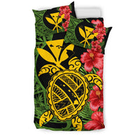 Hawaii Bedding Set - Hawaii Turtle Hibiscus Polynesian Bedding Set - Aphos Style - Polynesian Pride