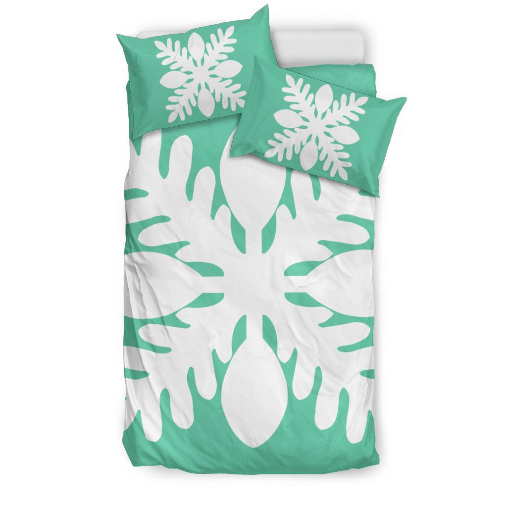 Hawaiian Royal Pattern Bedding Set - Seafoarm - D1 Style - Polynesian Pride