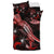 Vanuatu Polynesian Bedding Set - Turtle With Blooming Hibiscus Red - Polynesian Pride