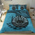 Polynesian Duvet Cover Set - Tahiti Bedding Set Blue - Polynesian Pride