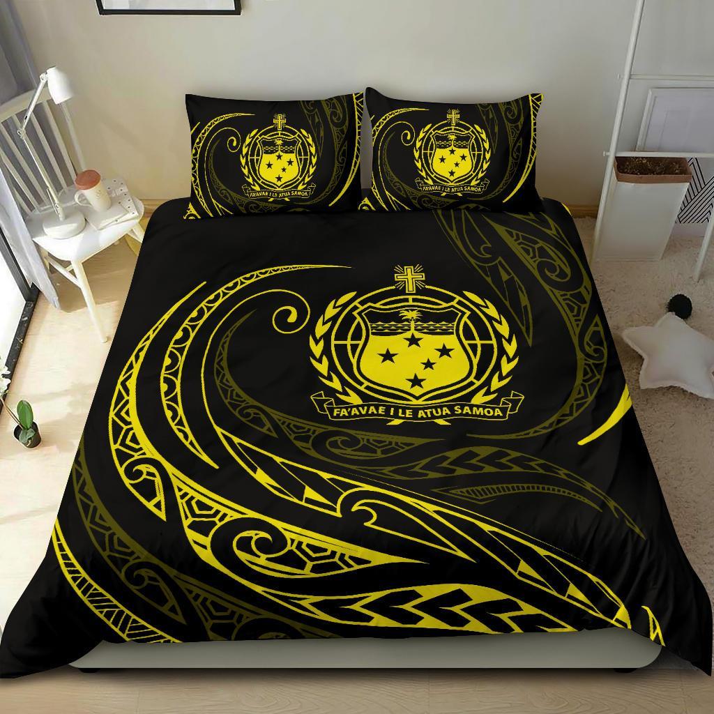 Samoa Bedding Set - Yellow - Frida Style - Polynesian Pride