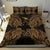 Polynesian Bedding Set - Papua New Guinea Duvet Cover Set Map Gold - Polynesian Pride