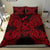 Polynesian Bedding Set - Guam Duvet Cover Set Map Red - Polynesian Pride